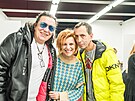 Richard Genzer, Tatiana Drexler a Zden�k Chlop�ík v zákulisí StarDance XII...