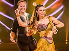 Eva Adamczyková a Jakub Maz�ch ve StarDance XII (Praha, 9. prosince 2023)
