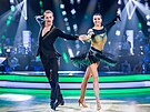 Iva Kubelková a Martin Prágr ve StarDance XII (Praha, 9. prosince 2023)