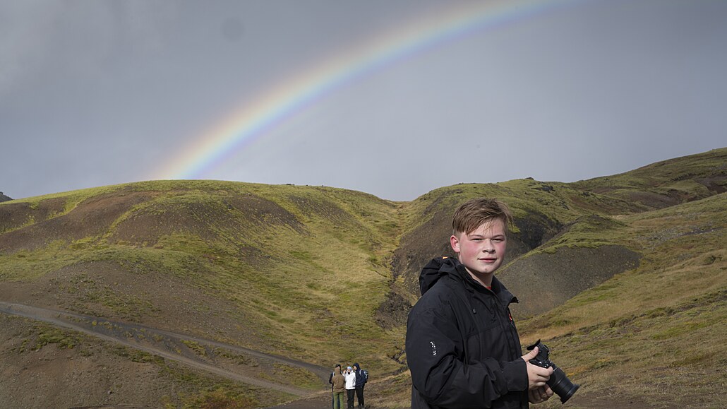Studenti �koly Michael fotografovali p�írodu na Islandu. (19. prosince 2023)