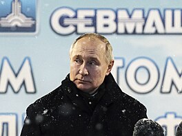 Ruský prezident Vladimir Putin se ú�astní slavnostního odhalení nov�...