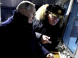 Ruský prezident Vladimir Putin se ú�astní slavnostního odhalení nov�...