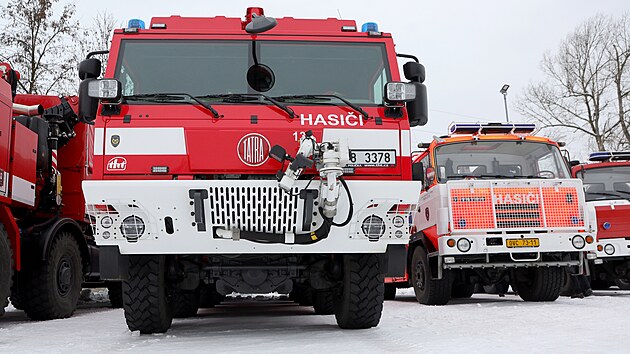 Nejvt sraz nkladnch vozidel Tatra, kter se zpsal do esk knihy rekord, se konal v Ostrav. (10. prosince 2023)