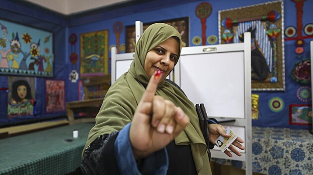 Egypan volili prezidenta. Snmek pochz z Khiry. (12. prosince 2023)