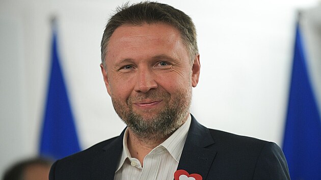 Polský politik a úředník místní samosprávy Marcin Kierwiński (26. října 2023)