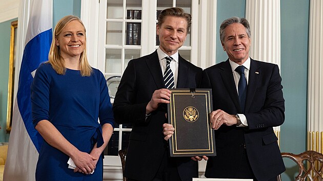 USA podepsaly s Finskem dohodu o obrann spoluprci (18. prosince 2023)