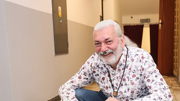 Daniel Hlka v zkulis akce Andl mezi zdravotnky (Nchod, 26. srpna 2023)