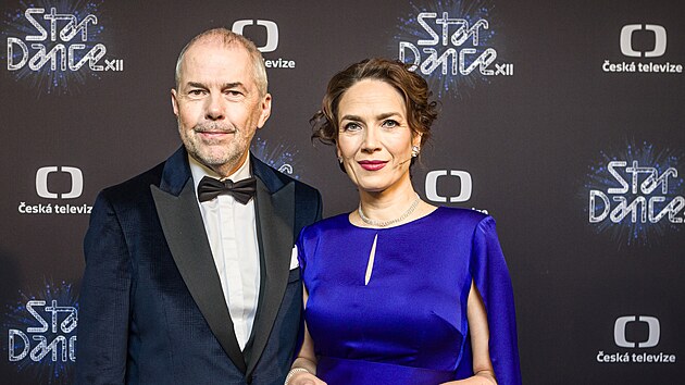 Marek Eben a Tereza Kostkov ve StarDance XII (Praha, 9. prosince 2023)