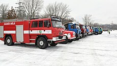 Nejvtí sraz nákladních vozidel Tatra, který se zápsal do eské knihy rekord,...