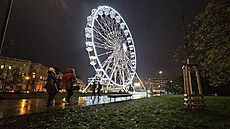 Atmosféra váno�ních trh� na brn�nském Moravském nám�stí