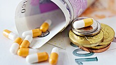 Ron utratí prmrný ech za léky kolem dvou a pl tisíce korun. Asi 1500...
