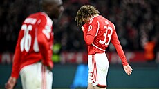 Smutný st�elec Alex Král po proh�e s Realem Madrid.