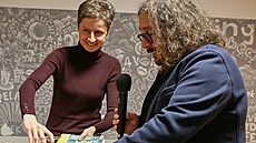 Noviná Jan Bene napsal knihu o litvínovském Koldom. Kmotrou se stala...