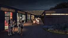 Podnikatelé navrhují novou podobu �moulího m�sta na Ji�ních Svazích ve Zlín�.