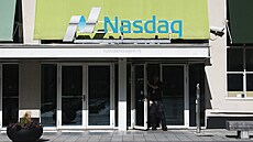 Budova �védské burzy cenných papír� ve Stockholmu (13. b�ezna 2020)