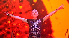 Scooter vystoupil v Liberci na podzim roku 2019.