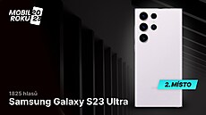 Mobil roku 2023, absolutní po�adí 2. místo: Samsung Galaxy S23 Ultra
