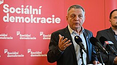 Lídr kandidátky SOCDEM pro volby do Evropského parlamentu Lubomír Zaorálek