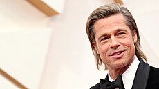 Brad Pitt na pedávání Oscar v Los Angeles.
