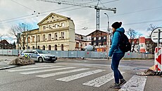 P�estavba KD Slavie v �eských Bud�jovicích, stav v prosinci 2023