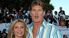 David Hasselhoff a Pamela Bachová