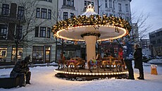 Na Jiráskov� nám�stí náv�t�vníci najdou program pro d�ti, v�etn� koloto�e a...