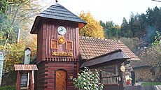 Valaský orloj v obci Drková