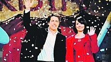Hugh Grant si zahrál britského premiéra. Re�isér Richard Curtis ho p�edtím...