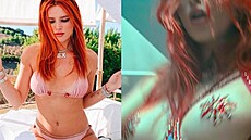 Bývalá Disney hv�zdi�ka Bella Thorne vyd�lává nov� erotikou.