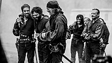 Zábr z natáení filmu Ti muketýi: Milady