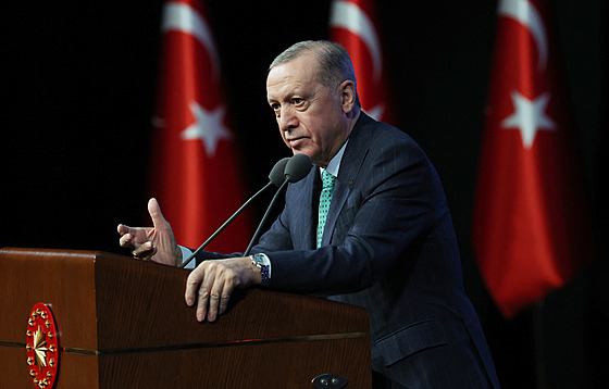 Turecký prezident Recep Tayyip Erdogan (27. prosince 2023)