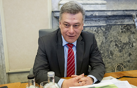 Ministr spravedlnosti Pavel Bla�ek p�ed jednáním vlády 20. prosince 2023