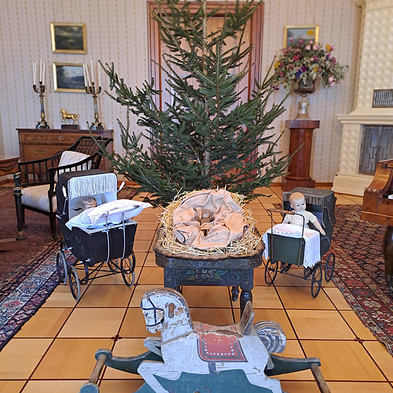 Speciální prohlídky s vánoní tematikou chystají v prosinci napíklad na zámku...