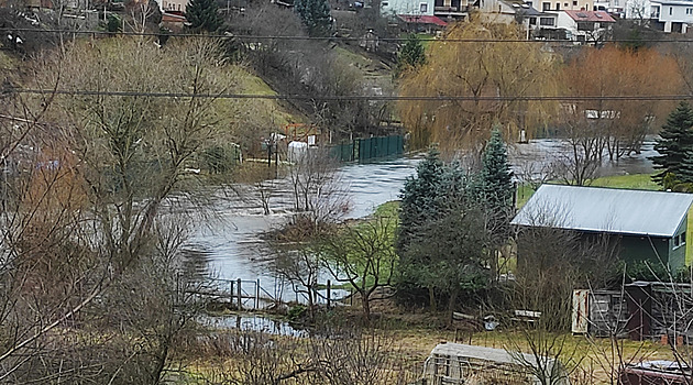 Jihlava a Sázava jsou na čtyřech místech Vysočiny na nejvyšším povodňovém stupni