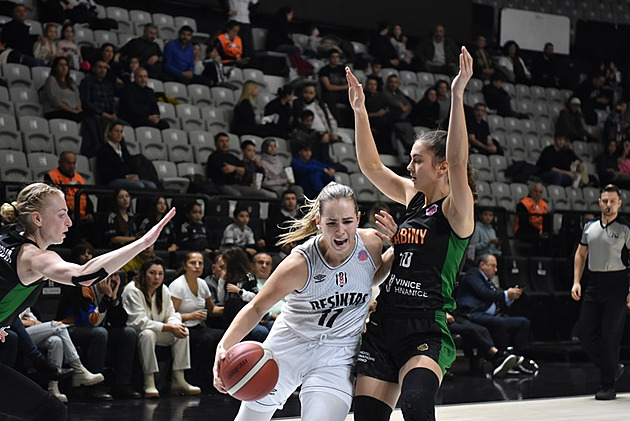 Basketbalistky Žabin prohrály v Istanbulu a do osmifinále Eurocupu nepostoupily