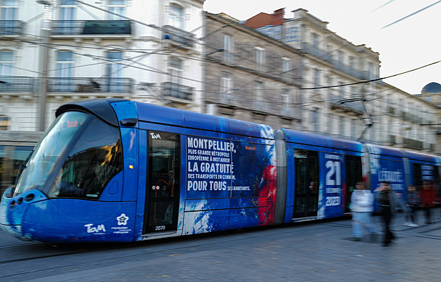 Francouzský Montpellier zavádí hromadnou dopravu zdarma. Turisté však zaplatí