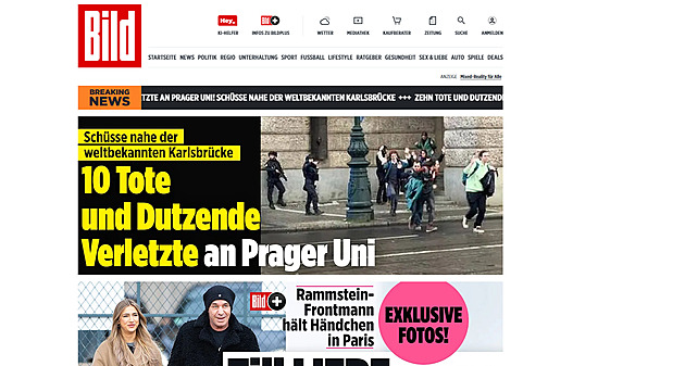 „Svět se propadá do krvavého chaosu a bezpráví“. Státníci reagují na střelbu v Praze