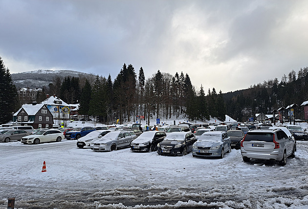 Parkovit ve pindlerov Mlýn (22. 12. 2023)