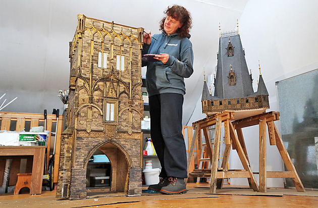 Miniaturpark se rozšíří o Prašnou bránu, pak přijde na řadu Pražský hrad