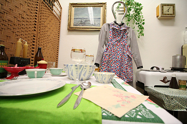 Retro výstava ukazuje Vánoce, při nichž Ježíšek už zase porážel Dědu Mráze