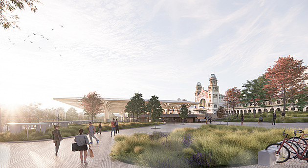 Jak bude vypadat nová hala pražského hlavního nádraží? Podívejte se virtuálně