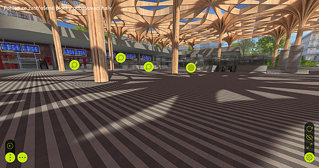 Jak bude vypadat nová hala pražského hlavního nádraží? Podívejte se virtuálně