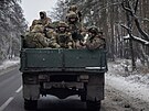 Ukrajintí vojáci v Doncké oblasti (17. prosince 2023)