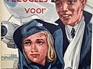 Obálka románu Vleugels voor (Kídla vped) od A. Virulyho. Kniha vyla v roce...
