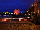 V Praze jsou uzaveny náplavky. (25. prosince 2023)