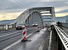 Most dr. Edvarda Benee v Ústí nad Labem. (prosinec 2023)