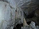 Jeskyn Chladivý dych v Demänovské dolin je povaovaná za unikátní. (19....