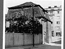 Schablínova stodola na snímku z roku 1940.