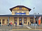 Vlakov ndra v Ronov pod Radhotm je po kompletn rekonstrukci. (prosinec...