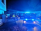 Zásah hasi pi poáru ubytovny v praské Zbraslavi (24.12.2023)